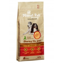 PLANET PET KARMA DLA PSÓW DUŻYCH RAS 15 KG