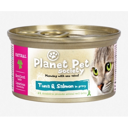 PLANET PET KARMA TUŃCZYK I ŁOSOŚ 85 G