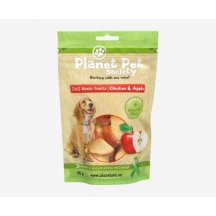 PLANET PET PRZYSMAKI DLA PSA KURCZAK JABŁKO 70 G