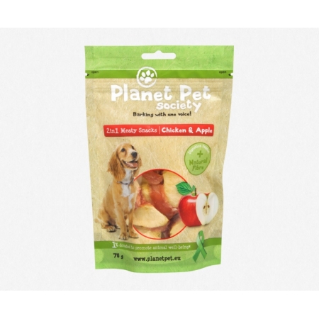 PLANET PET PRZYSMAK KURCZAK JABŁKO 70 G