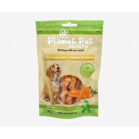 PLANET PET PRZYSMAK KURCZAK MARCHEW 70 G