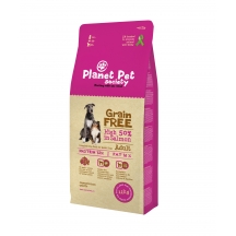 PLANET PET KARMA DLA PSÓW BEZZBOŻOWA ŁOSOŚ I ZIEMNIAKI 12 KG