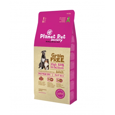 PLANET PET KARMA ŁOSOŚ I ZIEMNIAKI 12 KG