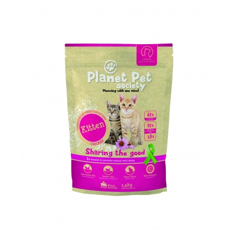 PLANET PET KARMA DLA KOCIĄT 1,5 KG
