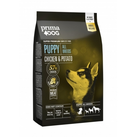 PRIMA DOG CHICKEN POTATO PUPPY 4 KG